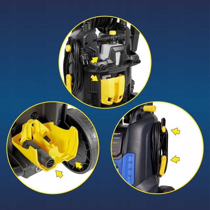 Myjka ciśnieniowa DWIE POMPY 810L/H MICHELIN 2500W