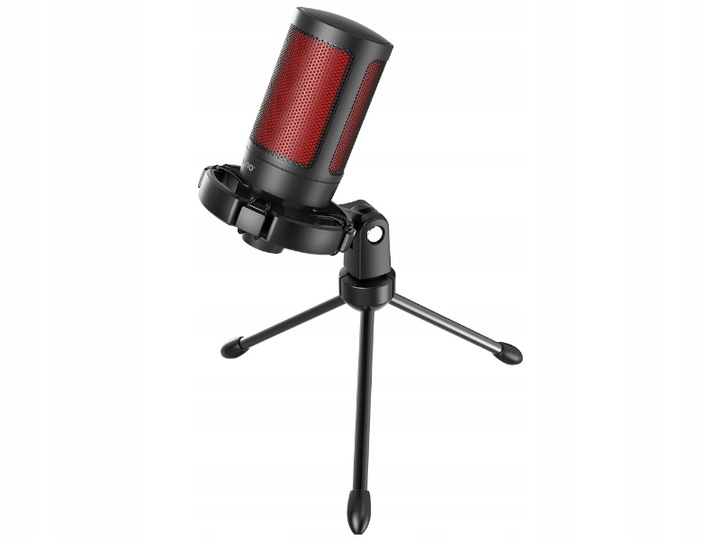 Mikrofon Pojemnościowy Gamingowy Studyjny USB statyw SAVIO SONAR PRO 01
