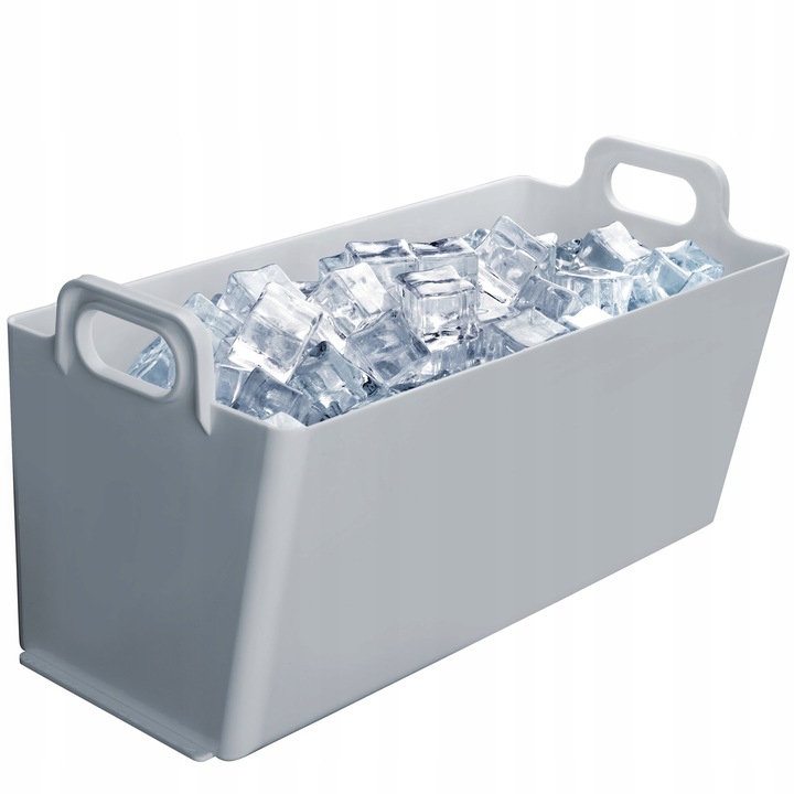 Kostkarka do lodu, przezroczyste kostki lodu