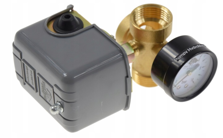 Osprzęt do Hydroforu Wyłącznik Ciśnieniowy Manometr Wyjście tłoczne