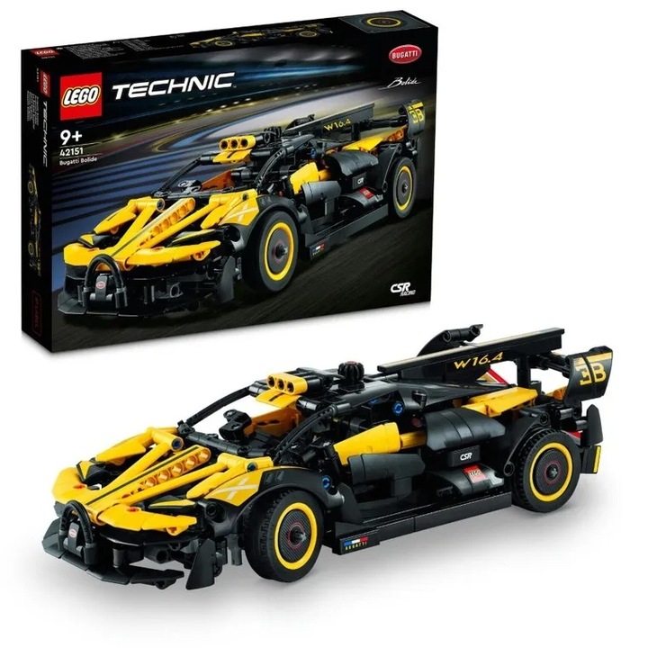 LEGO TECHNIC 42151 SAMOCHÓD WYŚCIGOWY BOLID BUGATTI AUTO SPORTOWE SPEED