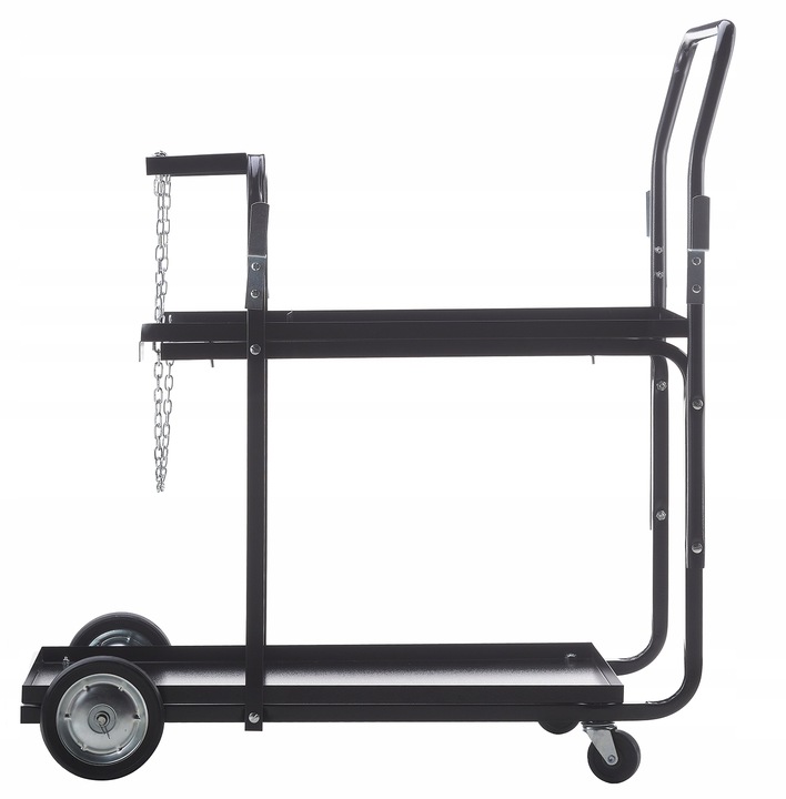 WÓZEK SPAWALNICZY DO SPAWAREK półką butle WÓZEK warsztatowy MMA MIG MP0182