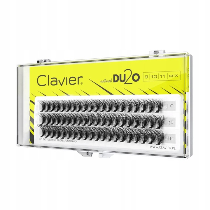 Clavier Kępki Rzęs DU2O Double Volume MIX 9-10-11