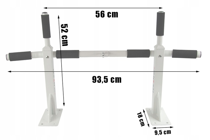 DRĄŻEK DO PODCIĄGANIA ŚCIENNY TRENINGOWY GIMNASTYCZNY DO ĆWICZEŃ NA WOREK