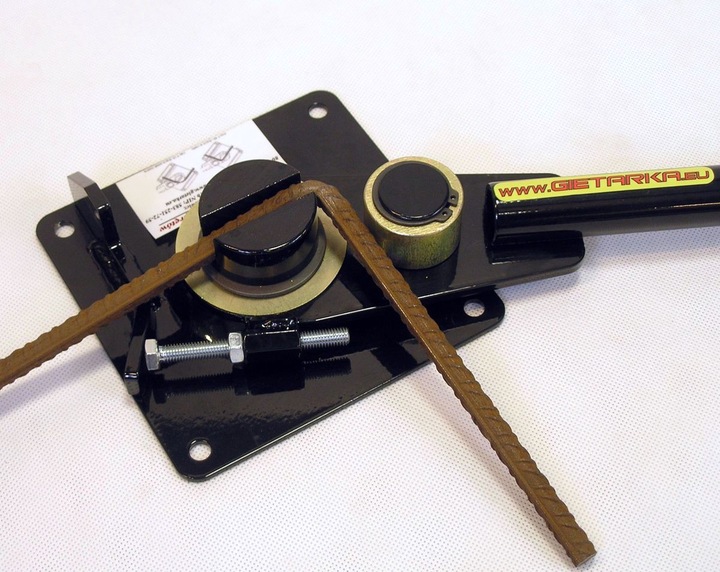 Giętarka do gięcia prętów strzemion fi6-14 drutu + kluczyk