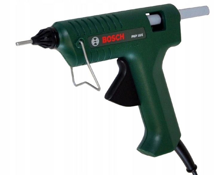 PISTOLET DO KLEJU NA GORĄCO BOSCH PKP 18 E + KLEJ