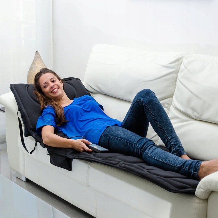 Materac Masujący Mata Masująca Poduszka do Masażu Kręgosłupa Ciała Szyi Nóg