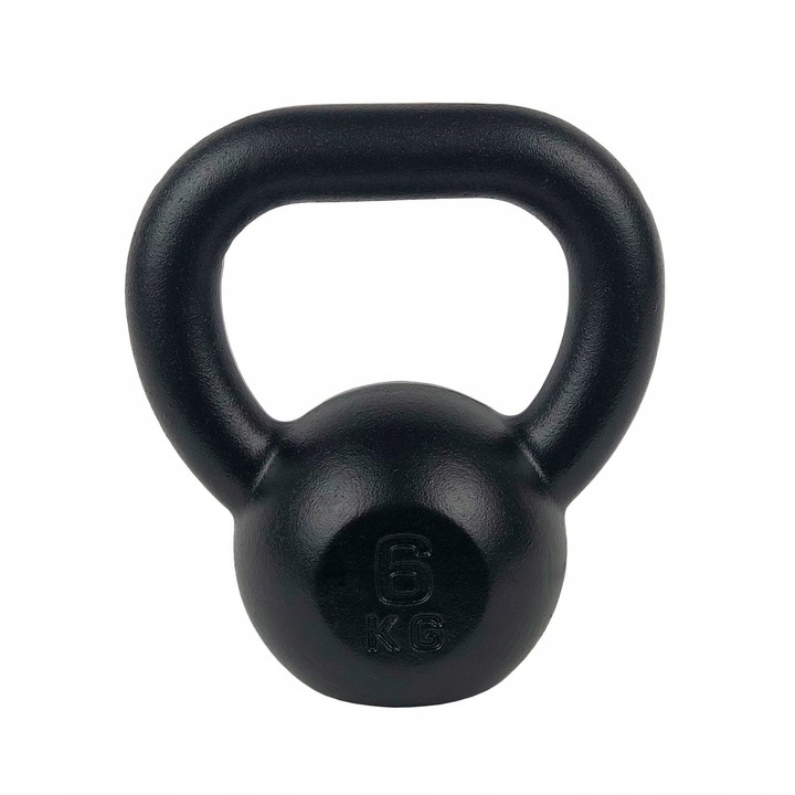 6 kg KETTLEBELL Kettle Odważnik HANTLA Żeliwna PL