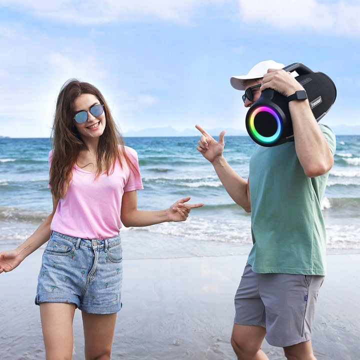 BOOMBOX BLUETOOTH 130W IPX6 GŁOŚNIK BLUETOOTH ODTWARZACZ TRONSMART BANG MA