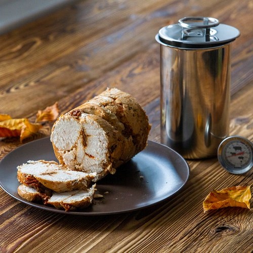 Szynkowar 1,5kg Z GARNKIEM W PŁASZCZU wodnym