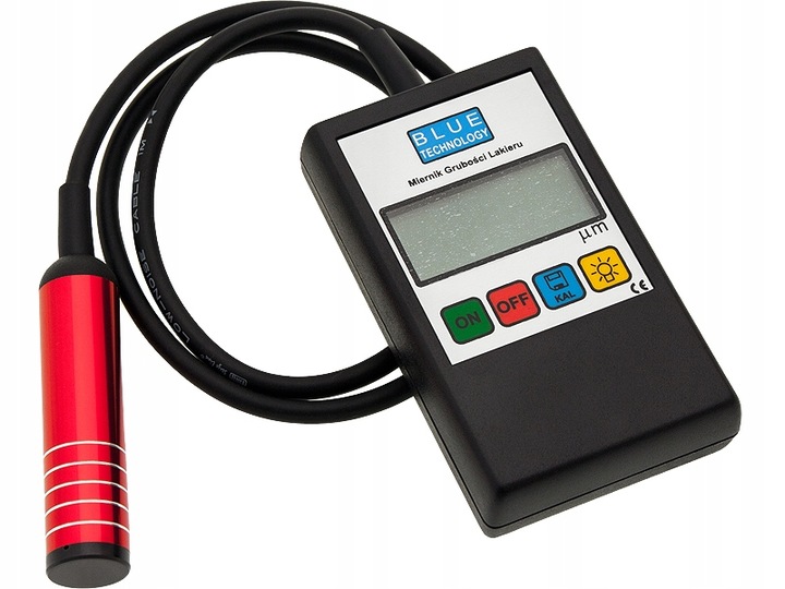 MGR-11-S-AL MIERNIK CZUJNIK TESTER GRUBOŚCI LAKIERU+GRATIS SONDA PŁASKA