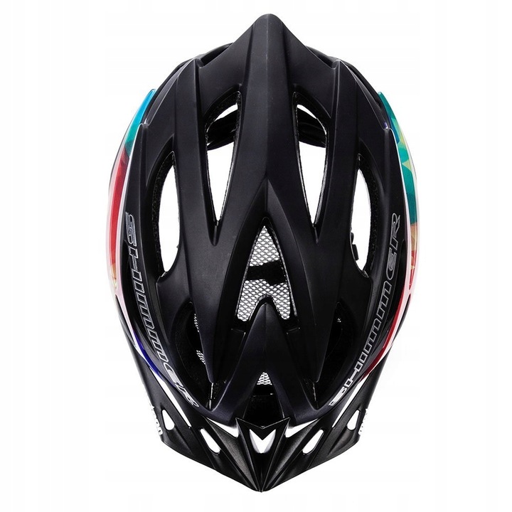 KASK ROWEROWY REGULOWANY METEOR SHIMMER M 55-58 siatka otwory wentylacyjne