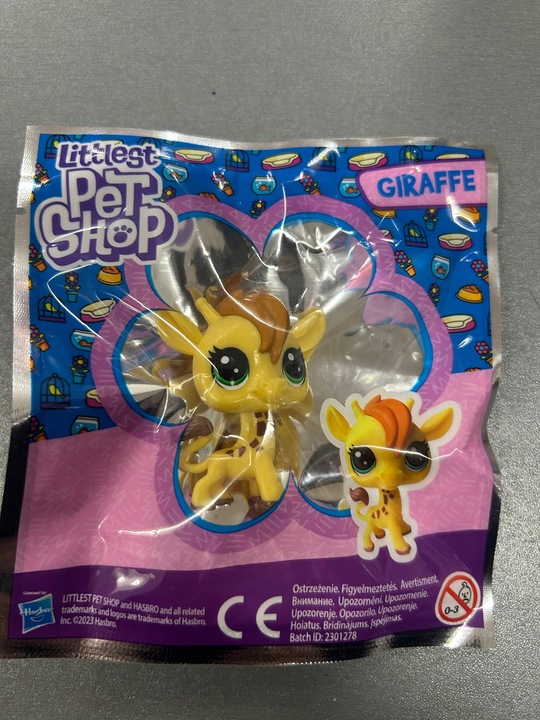 LITTLEST PET SHOP ZESTAW 6 LPS SASZETKA