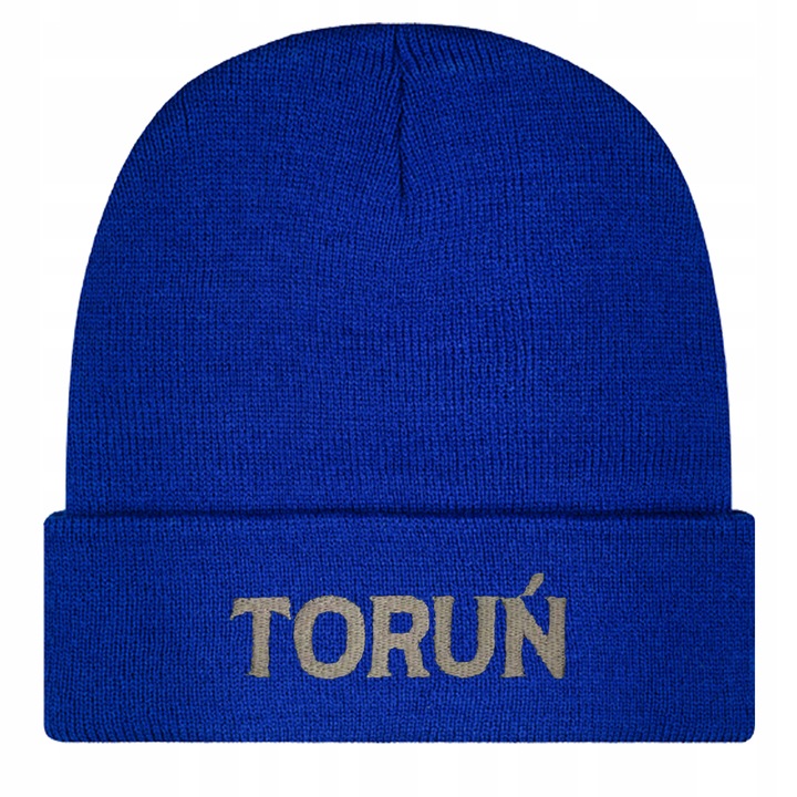 Czapka zimowa beanie z własnym haftem napisem personalizacja 26 kolorów