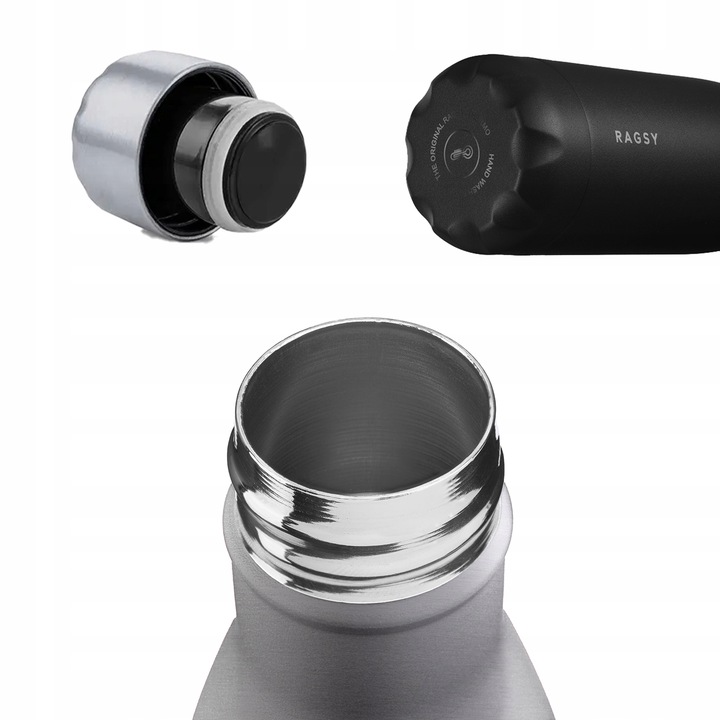 Butelka Termiczna Original 750 ml BPA FREE 12/24H - Grey / Szara