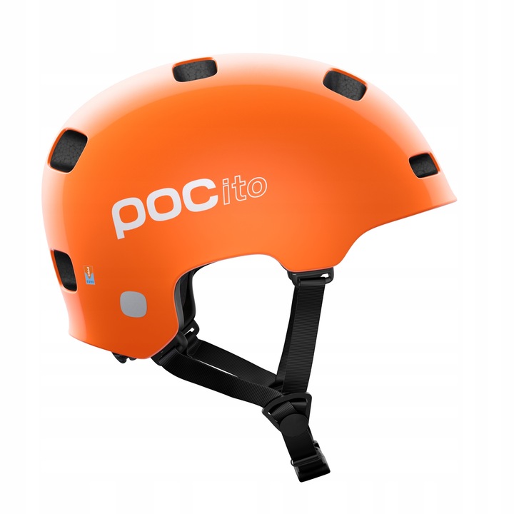 Kask rowerowy POCITO CRANE MIPS M Pomarańczowy