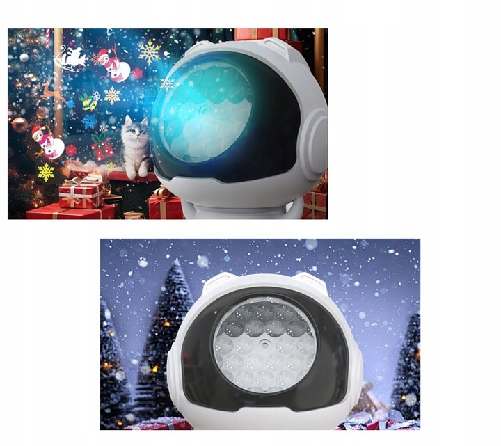 ŚWIĄTECZNY PROJEKTOR LED LASEROWY RZUTNIK REFLEKTOR NA DOM 16 MOTYWÓW