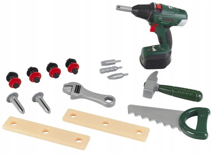 Skrzynka narzędziowa Bosch II z wiertarką