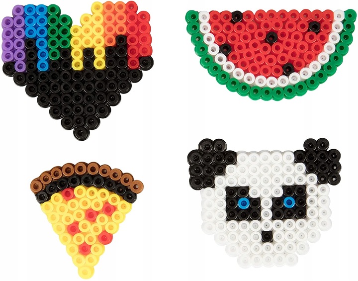 Koraliki Do Prasowania Zestaw 6000 Elementów Kreatywna Zabawa Dla Dzieci
