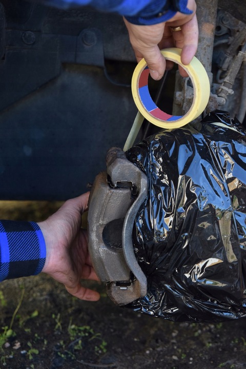 Farba lakier do zacisków hamulcowych RAL 7015 mat