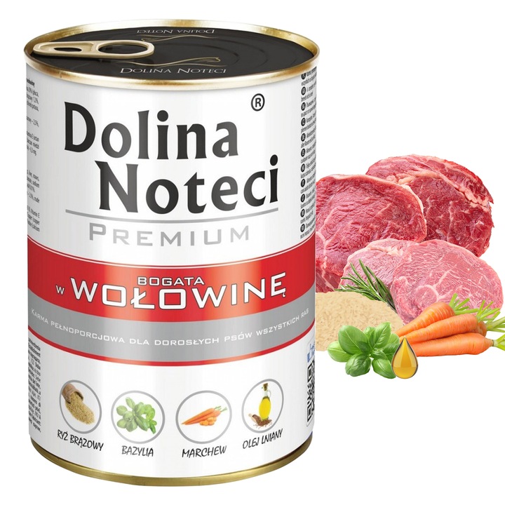 DOLINA NOTECI Premium Karma psa MIX Smaków 24 x 400g