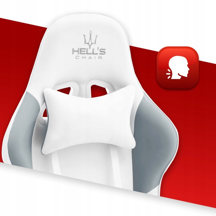 FOTEL GAMINGOWY DLA GRACZA BIUROWY HELL'S