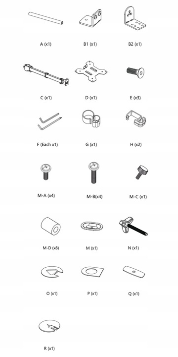 Regulowany Uchwyt Biurkowy do Monitora LCD 13"-27" Solidny Certyfikowany
