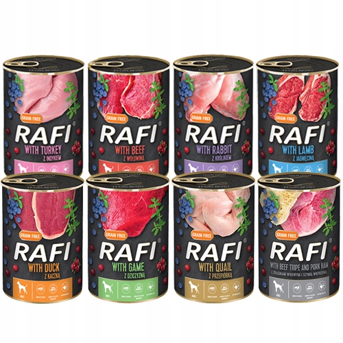 Dolina Noteci RAFI mix smaków 24 x 400g