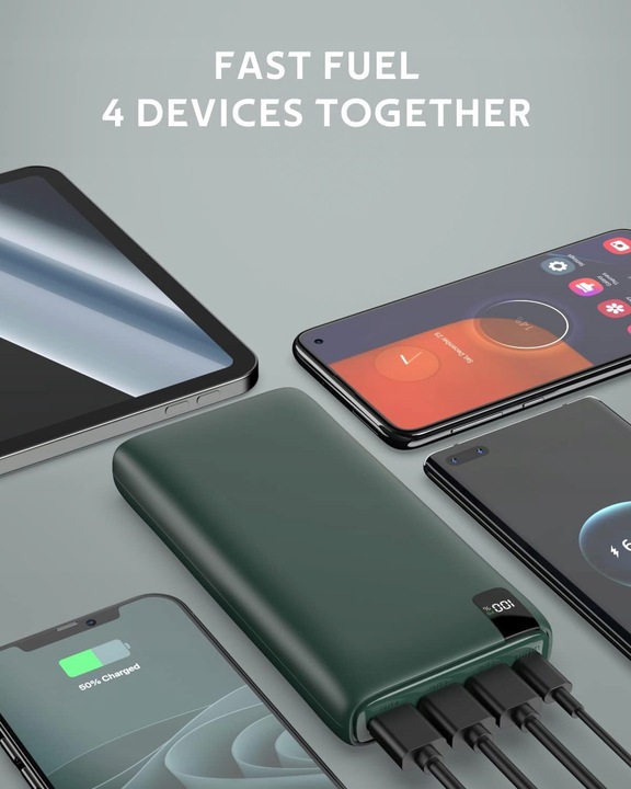 Powerbank Addtop 26800 mAh czarny