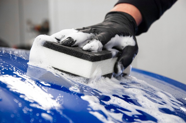 Soft99 Qjutsu Ultra Soft Sponge Gąbka do Mycia Samochodu Auta No Rinse