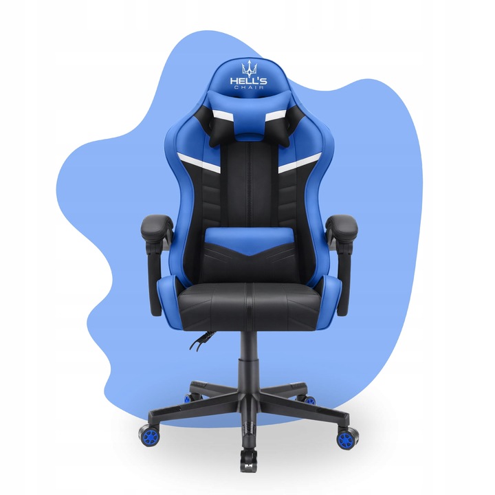 FOTEL GAMINGOWY DLA GRACZA BIUROWY HELL'S