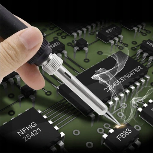 Lutownica ZESTAW NARZĘDZI Multimetr 40 ELEMENTÓW SOLIDNY + GRATIS HAMAK