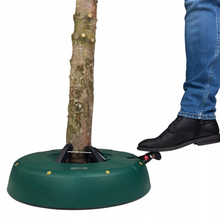 STOJAK CHOINKOWY SAMOZACISKOWY PODSTAWKA NA ŻYWĄ CHOINKĘ, WYSOKOŚĆ DO 4,5 M