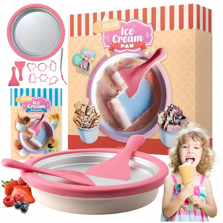 Maszyna Do Lodów Tajskich 6 Foremek 2 Szpachelki Pomysł na Prezent