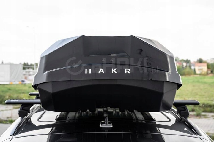 BAGAŻNIK DACHOWY BOX BOKS KUFER HAKR ETERNAL 600 Litrów CZARNY POŁYSK