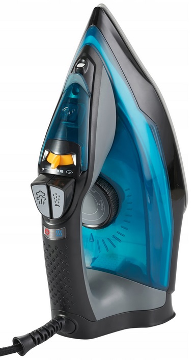 MOCNE ŻELAZKO PAROWE ZE STOPĄ CERAMICZNĄ 3000W