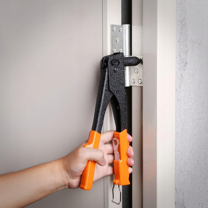 Zestaw Nitownica z Nitami Zrywalnymi 4 KOŃCÓWKI +40szt NITÓW