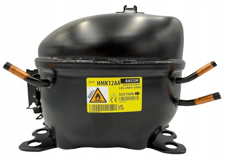 SPRĘŻARKA AGREGAT DO LODÓWKI SIDE BY SIDE HMK12AA R600A SECOP
