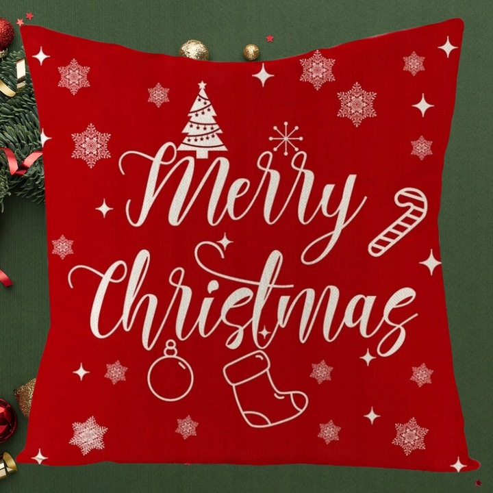 4x ZESTAW POSZEWKA NA PODUSZKĘ ŚWIĄTECZNA POSZEWKI ŚWIĄTECZNE Święta 45x45