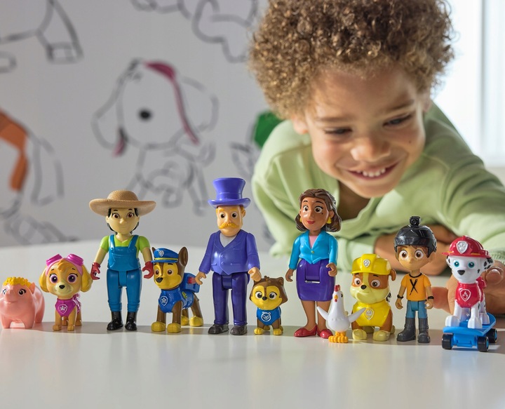 PSI PATROL FIGURKI RUBBLE PANI BURMISTRZ GOODWAY I CHICKALETTA