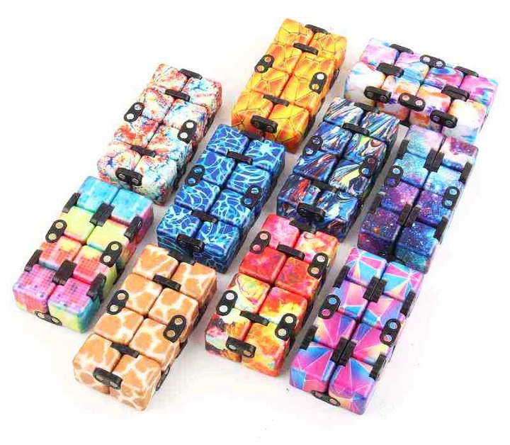 MAGICZNA KOSTKA ANTYSTRESOWA infinity cube FIDGET