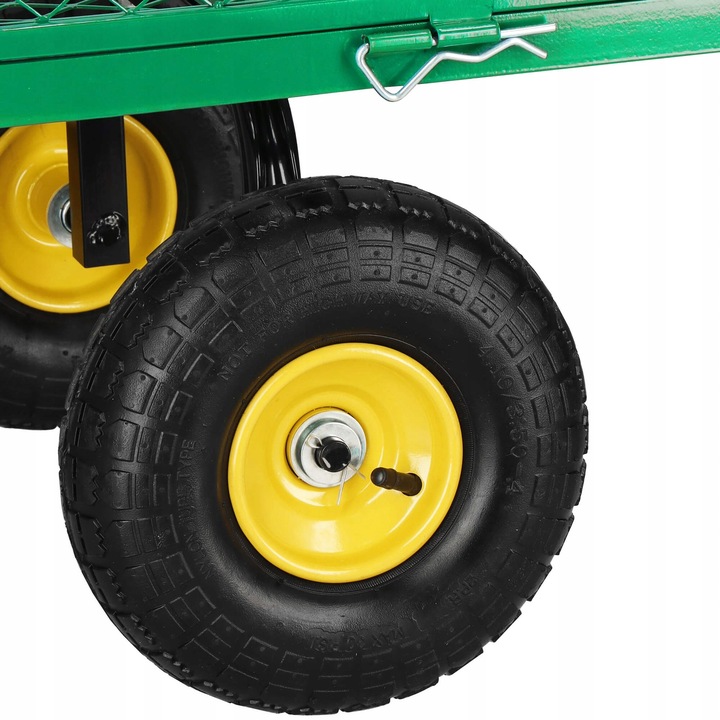 WÓZEK OGRODOWY TRANSPORTOWY SKŁADANY TURYSTYCZNY PLAŻOWY 250L PRZYCZEPKA