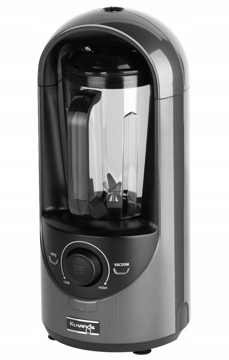 BLENDER KIELICHOWY PRÓŻNIOWY KUVINGS KV200 SREBRNY