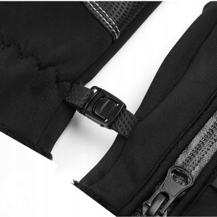 Rękawice Softshell Dotyk Narty Biegowe Rower XXL