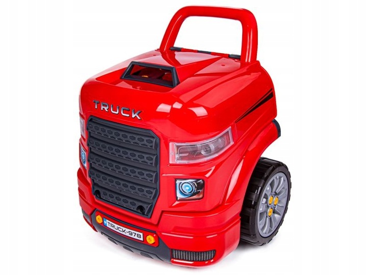 CIĘŻARÓWKA DO ROZKRĘCANIA REALISTYCZNE CZĘŚCI SILNIK ZESTAW MECHANIKA 61 EL