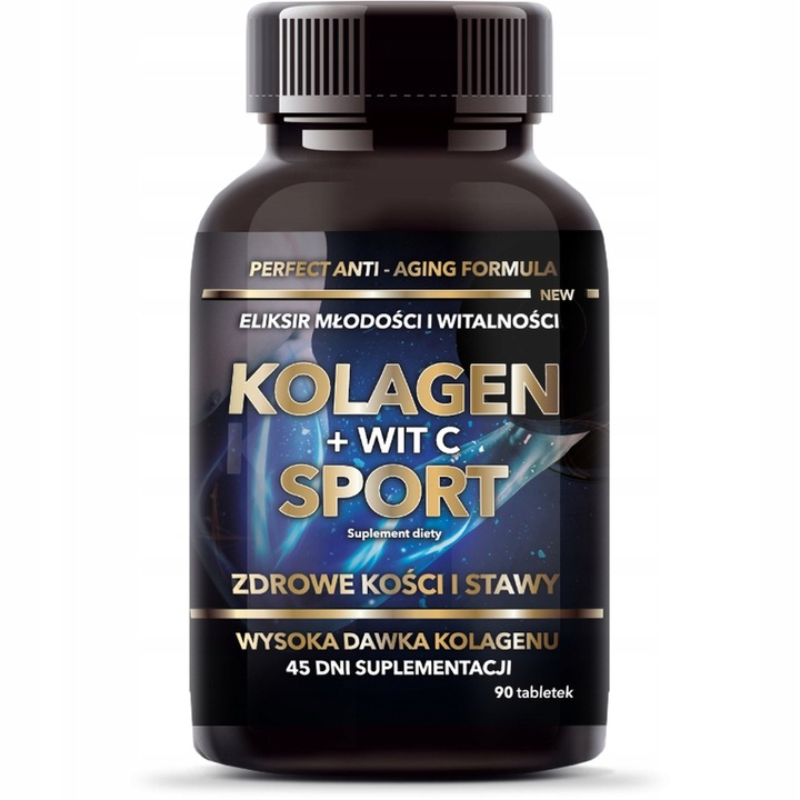 Intenson kolagen sport + witamina C 90 tabletek