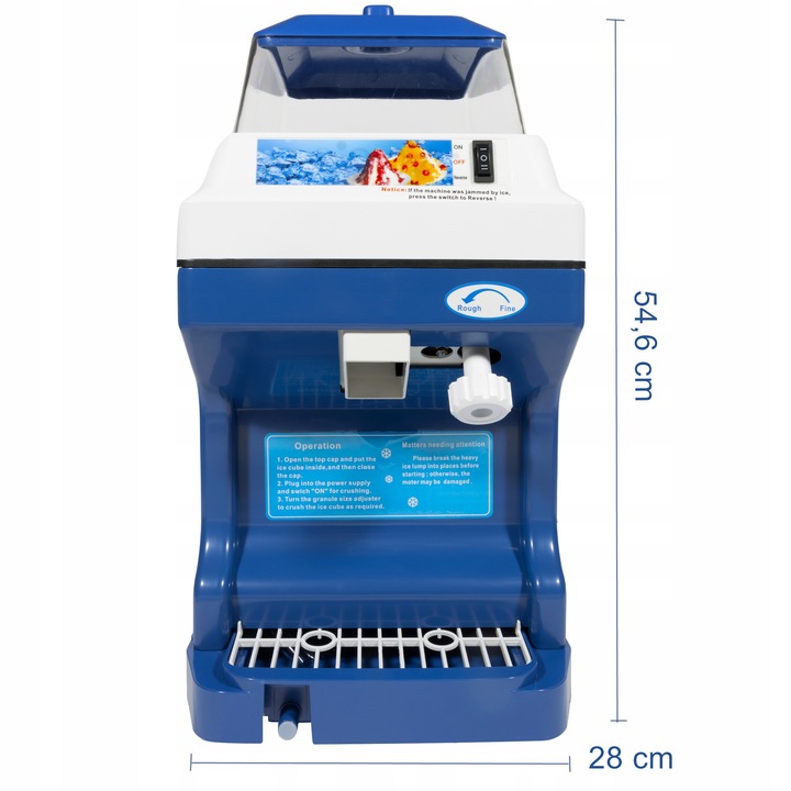 KRUSZARKA DO LODU LODÓW GRANITOR MASZYNKA GASTRO