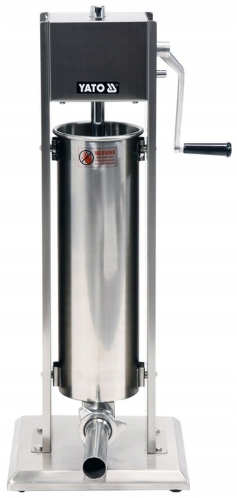 NADZIEWARKA DO KIEŁBASY 7L FARSZU 4LEJKI USZCZELKA YATO YG-03370 NIERDZEWNA