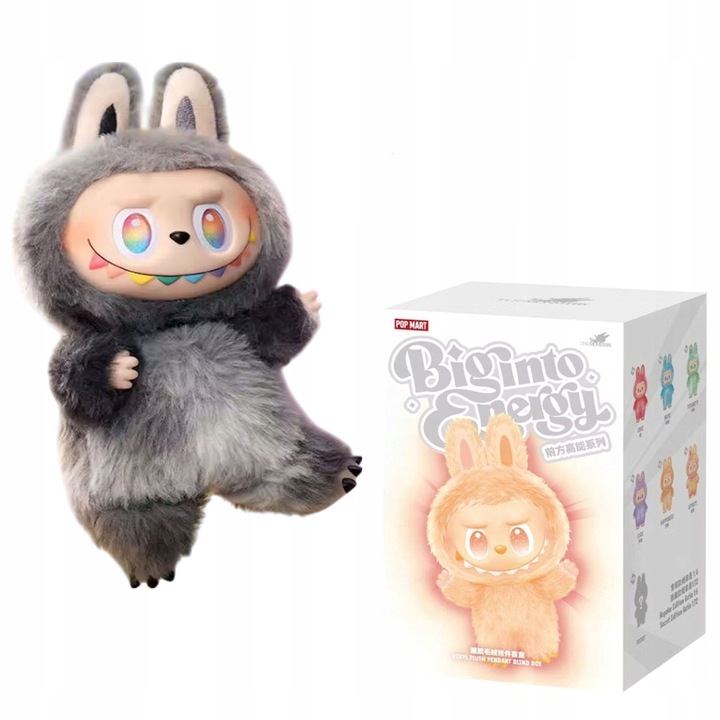 LABU-BU MASKOTKA STWOREK NIESPODZIANKA MONSTER BRELOK DLA DZIECI