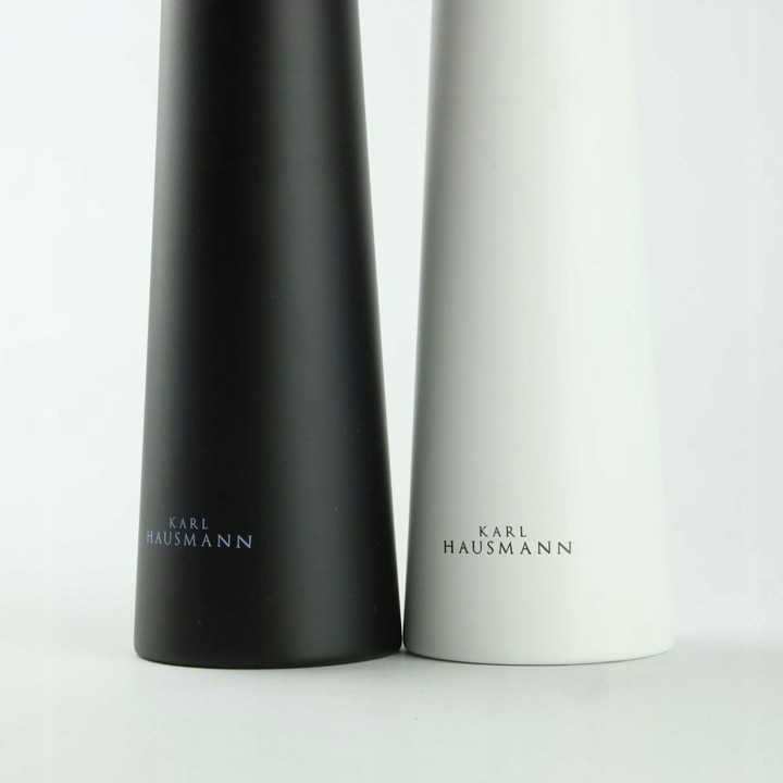 ZESTAW RĘCZNYCH MŁYNKÓW DO MIELENIA SOLI PIEPRZU PRZYPRAW BIAŁY I CZARNY